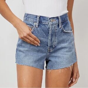🌻NEW w/tags RAILS Fairfax Medium Wash Cutoff Jean Shorts Size 32